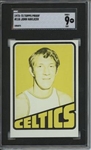 1972 Topps #110 John Havlicek 9 card progressive proof.